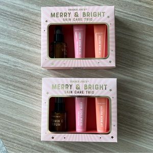 Pair of Trader Joe’s Skin Care sets- two NIB sets!